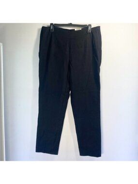 NWT Time And Tru Womens Black Skinny Four-Way Stretch Pants Size 12